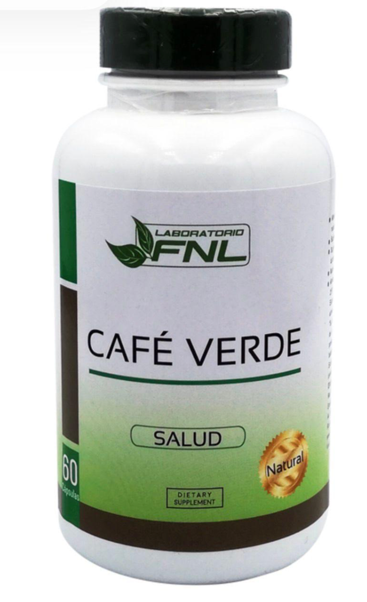 CAFÉ VERDE (Pack 2 Frascos 120 cápsulas)