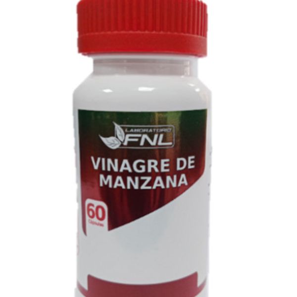 VINAGRE DE MANZANA (60 cápsulas)(Rinde 2 meses)