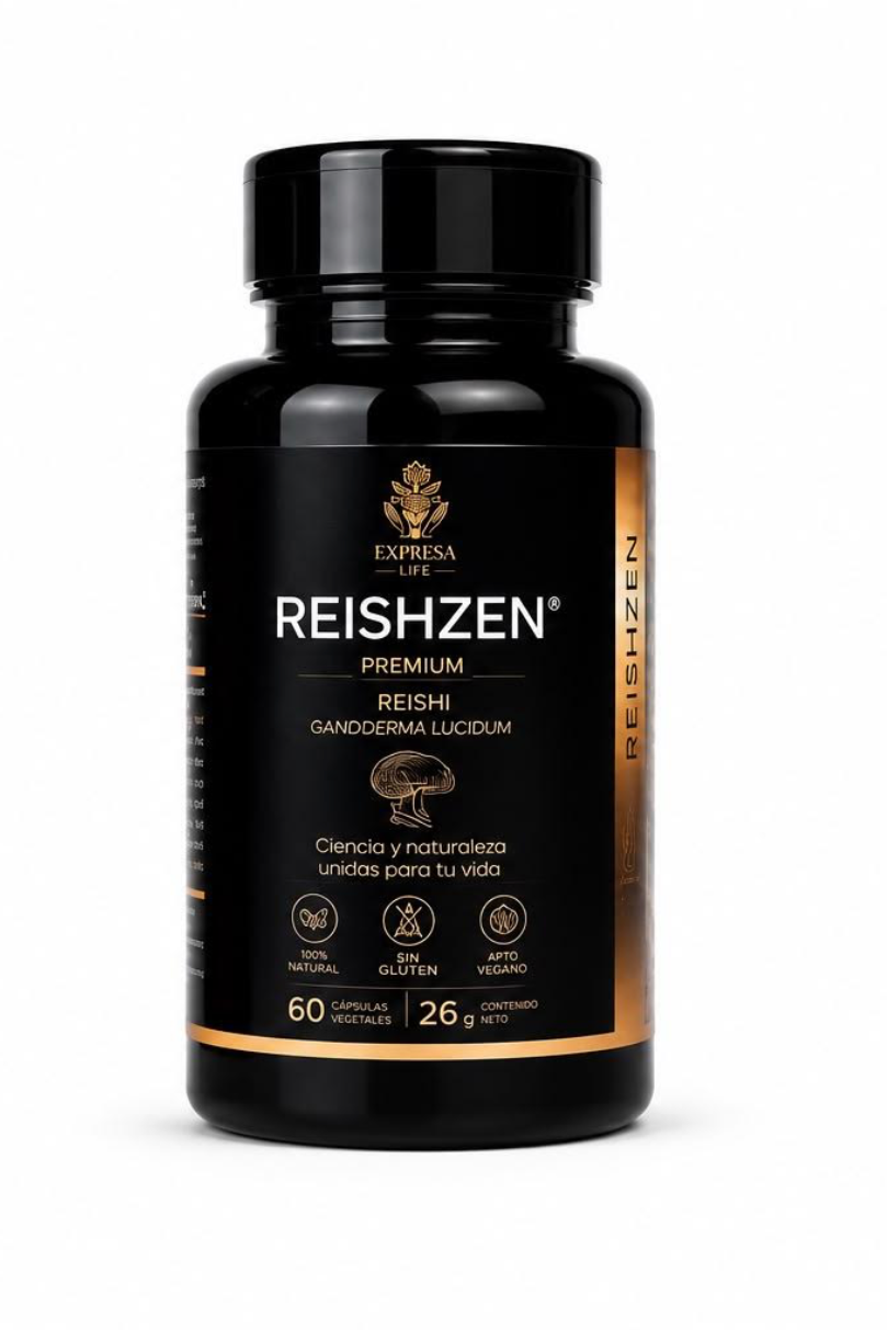 REISHZEN® Premium by ExpresaLife  60 cápsulas | Rinde 2 meses