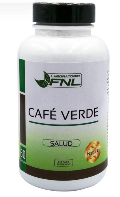 CAFÉ VERDE (Pack 2 Frascos 120 cápsulas)