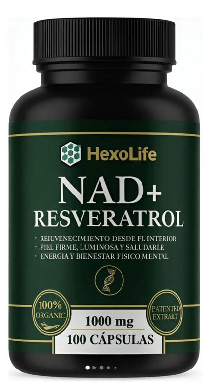 Resveratrol con NMN (100 cápsulas)