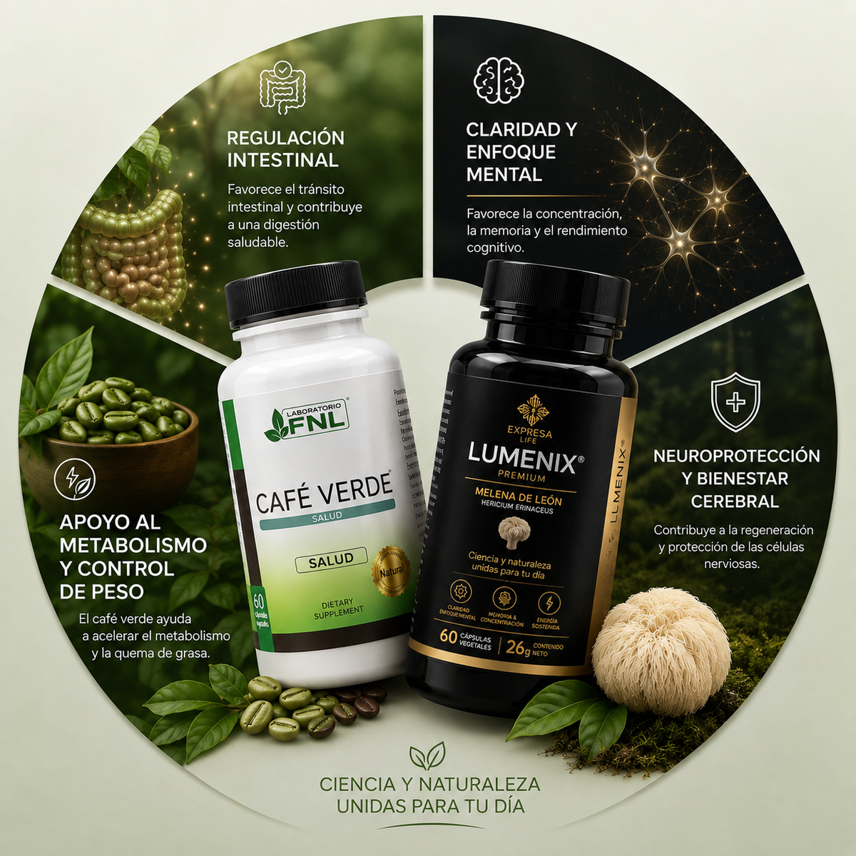 Pack "ENERGÍA"  (Rinde para 2 meses)
